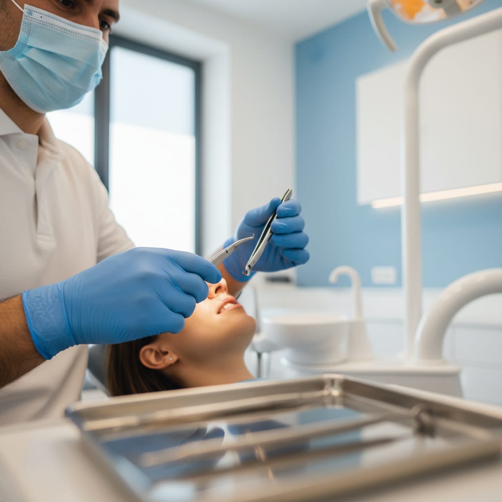 Cât costă o extracție dentară în România 2026 — prețuri reale din 211 clinici
