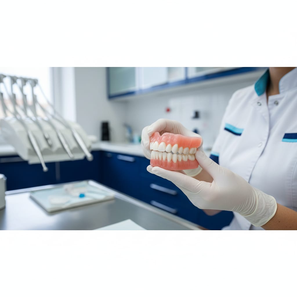 Cât costă o proteză dentară în România 2026 — prețuri reale din 199 de clinici