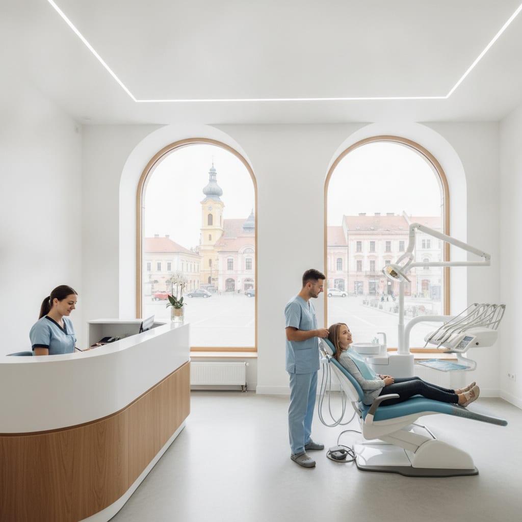 Cele Mai Bune Clinici Dentare din Timișoara 2026 — Top 10 după Rating, Recenzii și Prețuri