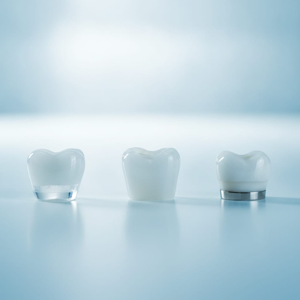 Coroniță porțelan vs. zirconiu vs. metalo-ceramică în România 2026 — comparație completă (preț, estetică, durabilitate)